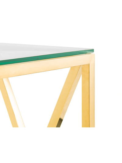 Miami Console Table – Gold