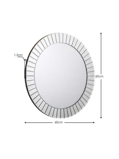 Sonata Small Round Wall Mirror