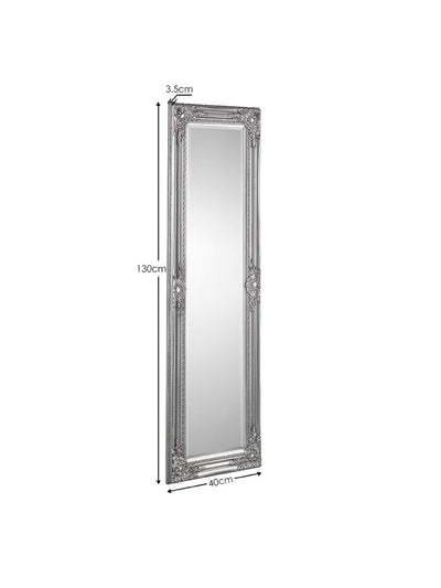 Palais Pewter Dress Mirror