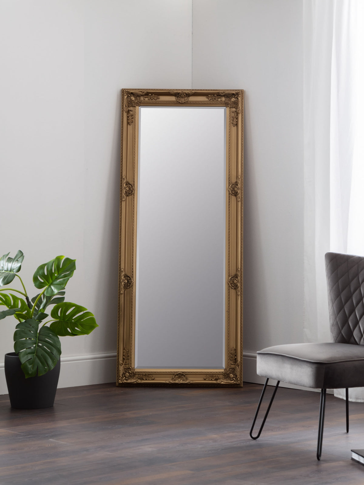 Palais Gold Lean-To Dress Mirror