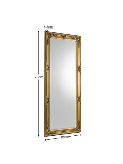 Palais Gold Lean-To Dress Mirror