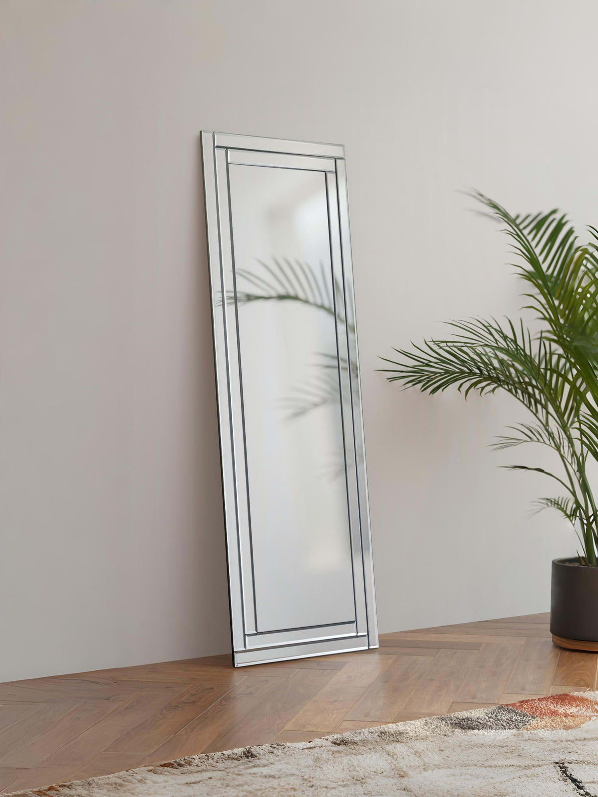 Deco Frameless Dress Mirror