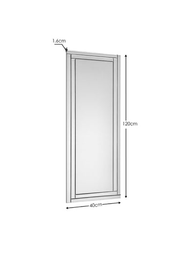 Deco Frameless Dress Mirror