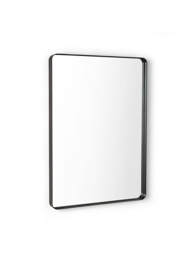 Jaya Black Frame Rectangular Wall Mirror