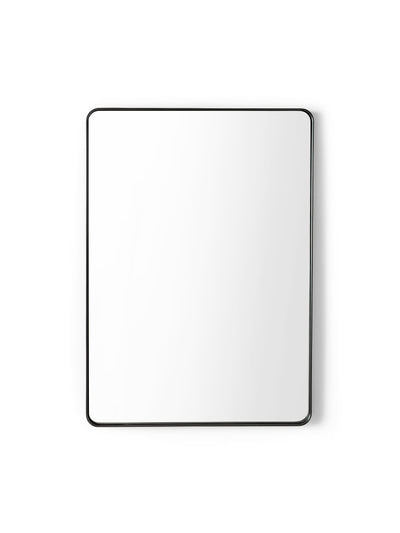 Jaya Black Frame Rectangular Wall Mirror