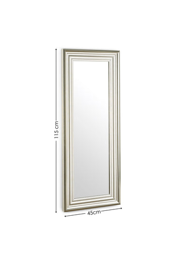 Tokyo Pewter Tall Rectangular Dressing Mirror