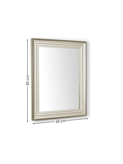 Tokyo Pewter Rectangular Wall Mirror