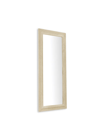 Alanis Rectangular Lean to Dress Mirror – White