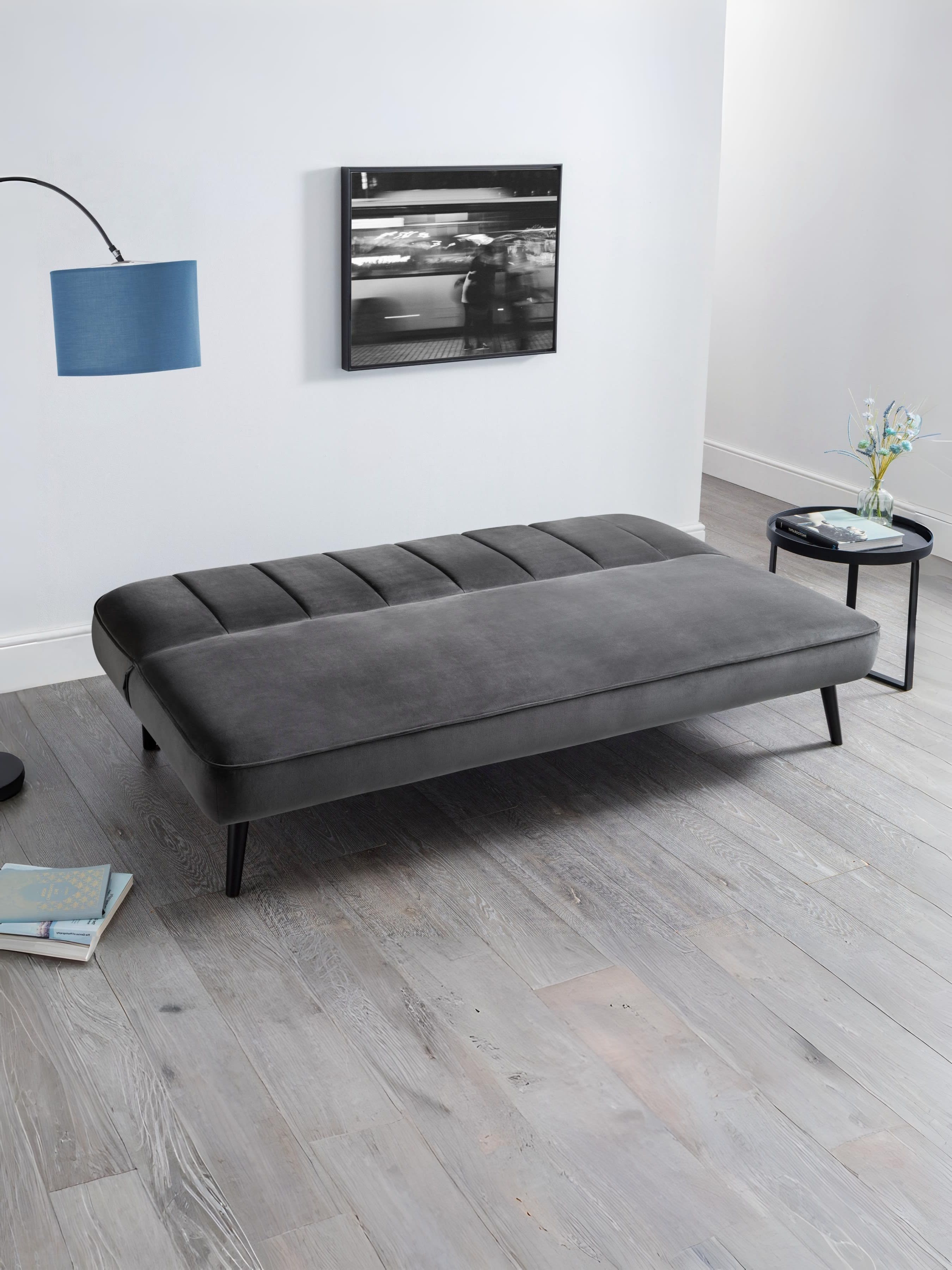Miro Sofabed – Grey Velvet