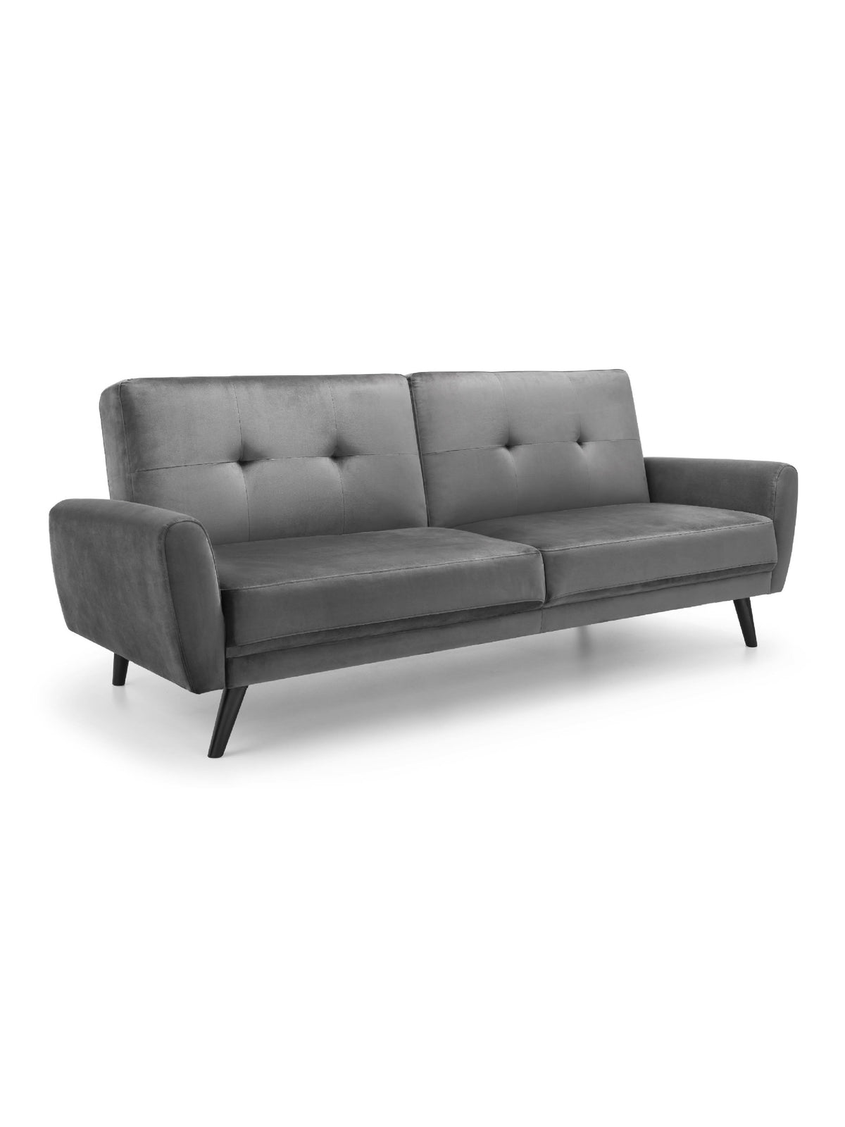 Monza Sofabed In Dark Grey Velvet