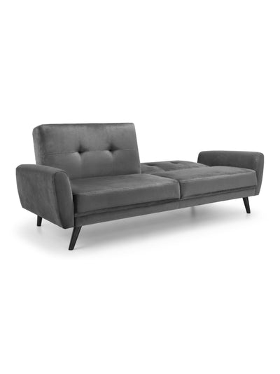Monza Sofabed In Dark Grey Velvet