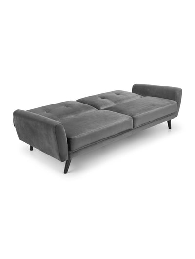 Monza Sofabed In Dark Grey Velvet