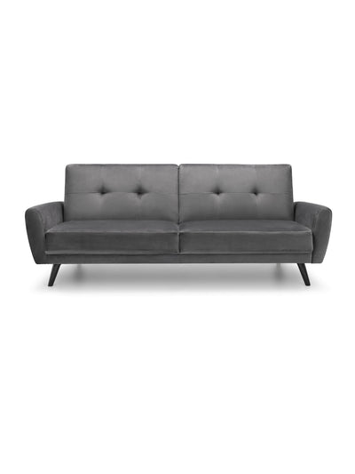 Monza Sofabed In Dark Grey Velvet