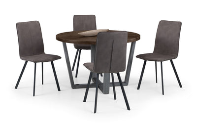 Monroe Dining Chairs (Set Of 2) – Julian Bowen, view 5