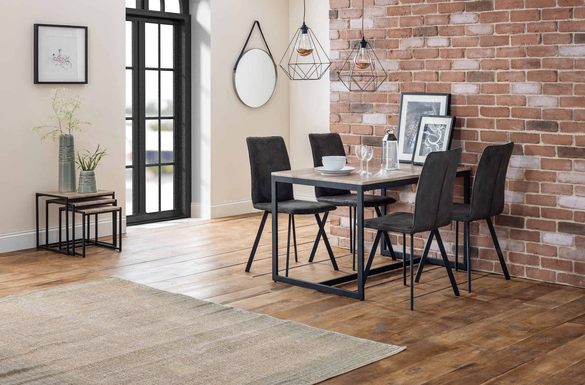 Monroe Dining Chairs (Set Of 2) – Julian Bowen, view 9