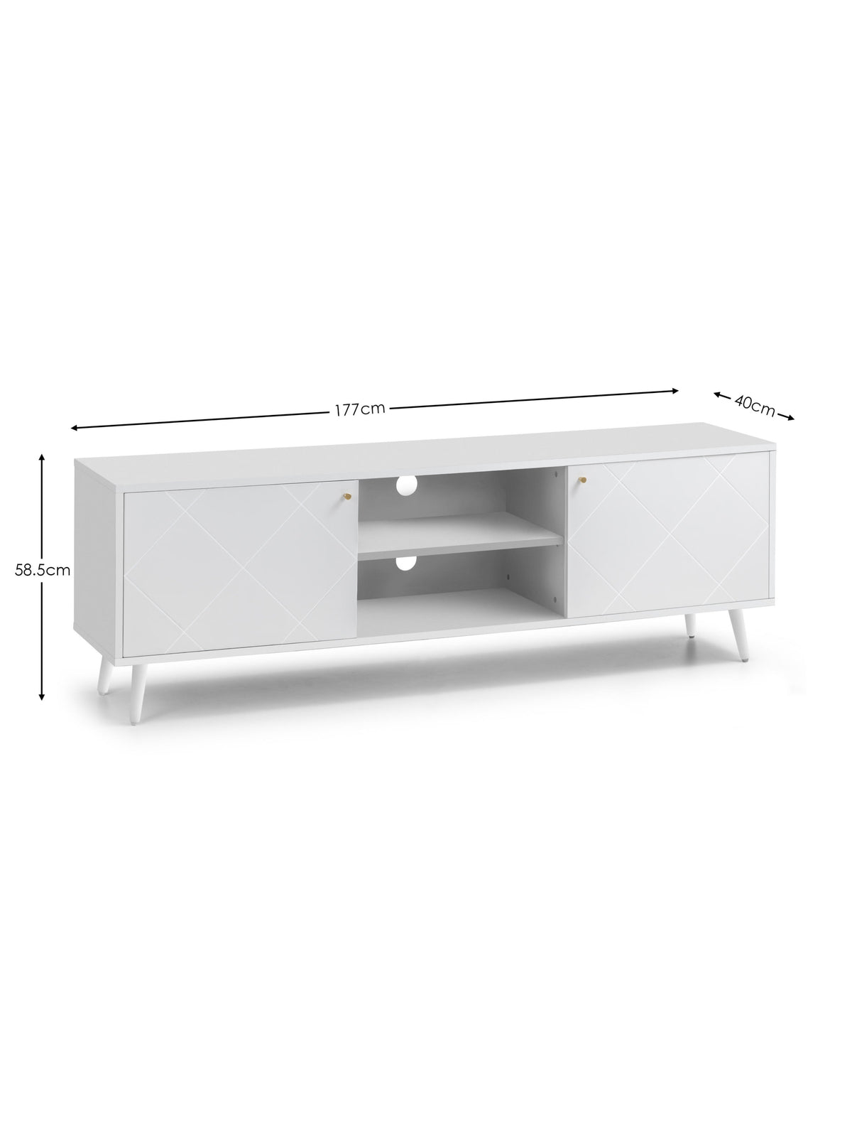 Moritz Tv Unit - White