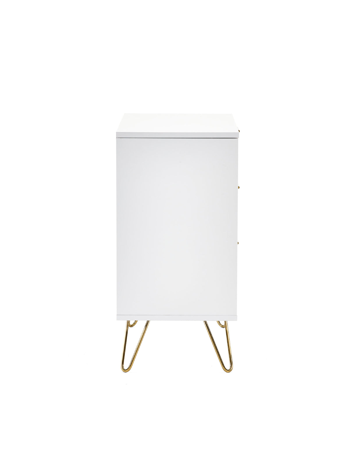 Murano 3 Drawer Chest - Matt White