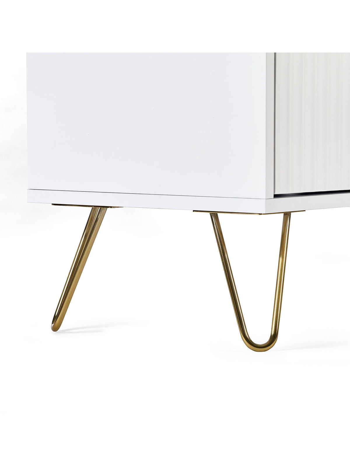 Murano 2 Door 1 Drawer Wardrobe - Matt White