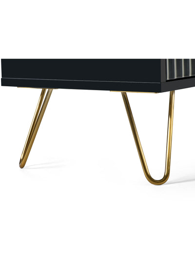 Murano Tv Unit - Matt Black