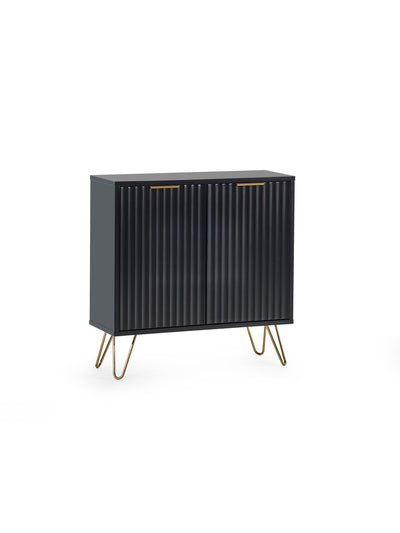 Murano Compact Sideboard – Matt Black