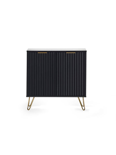 Murano Compact Sideboard – Matt Black