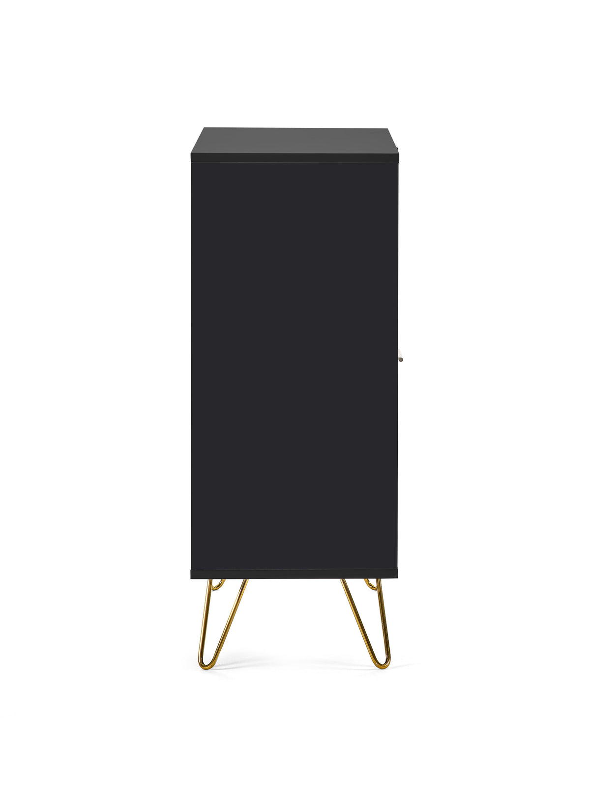 Murano 2 Door 2 Drawer Sideboard – Matt Black