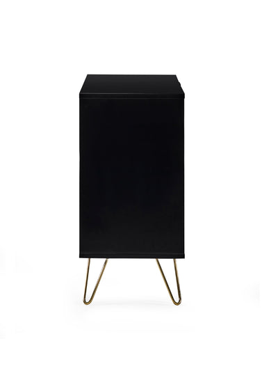 Murano Large Sideboard – Matt Black