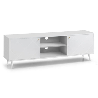 Moritz Tv Unit - White – Julian Bowen, view 8