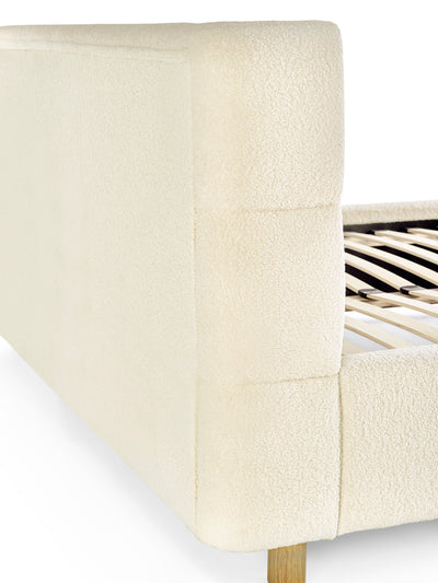 Oberon Boucle Bed Frame – Julian Bowen, view 7