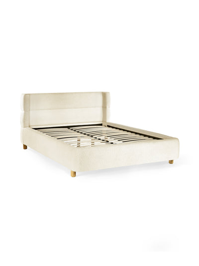 Oberon Boucle Bed Frame – Julian Bowen, view 4
