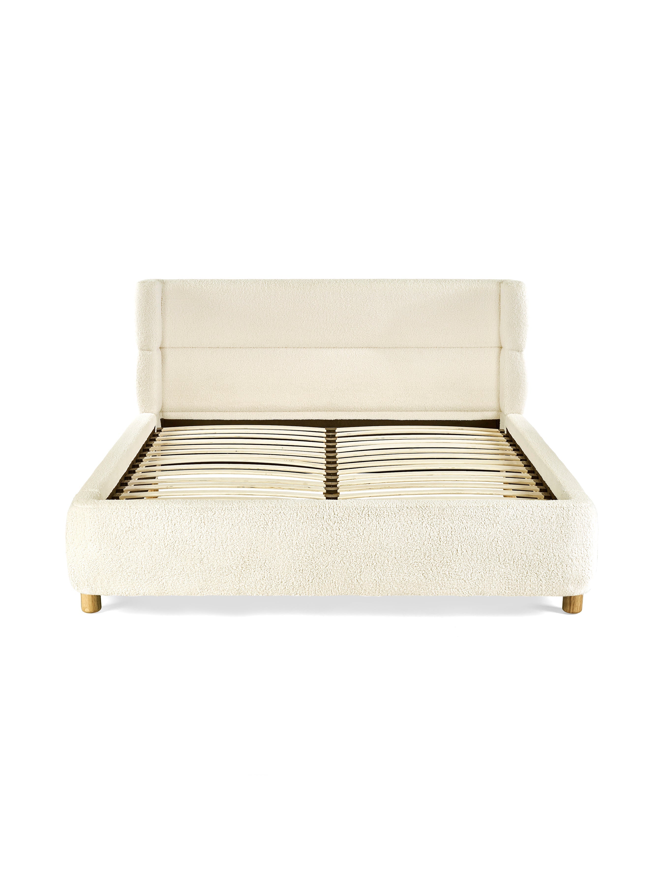Oberon Boucle Bed Frame – Julian Bowen, view 9
