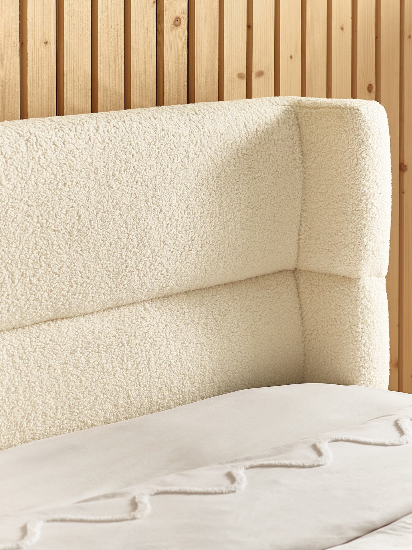 Oberon Boucle Bed Frame – Julian Bowen, view 13
