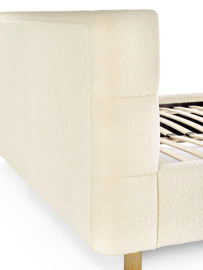 Oberon Boucle Bed Frame