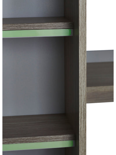 Ocean Highsleeper Pale Wood & White