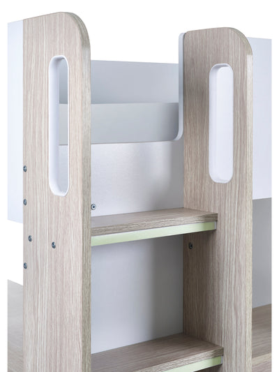 Ocean Highsleeper Pale Wood & White