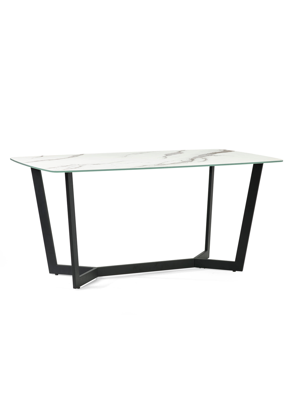 Olympus Dining Table - White Marble