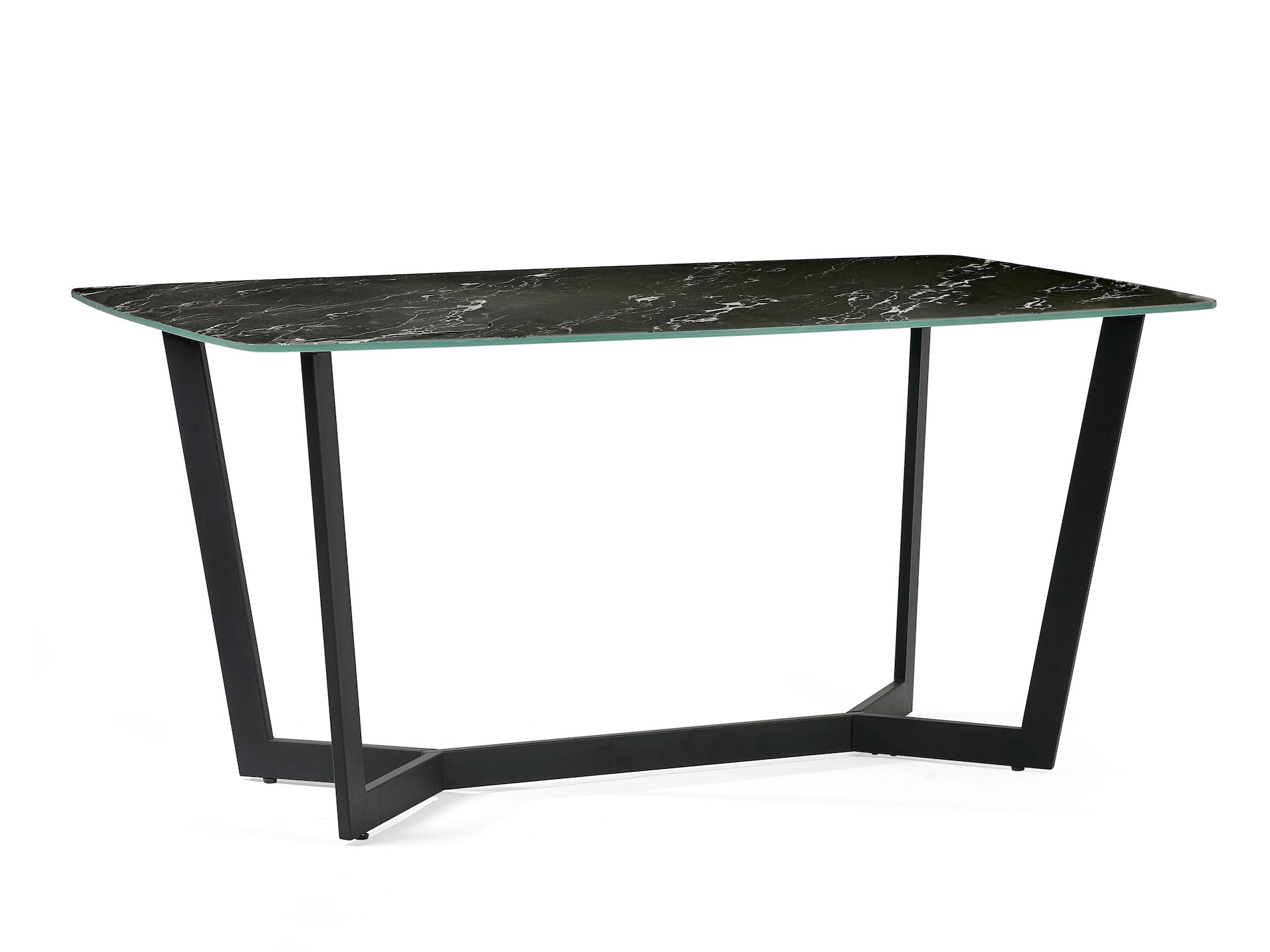 Olympus Dining Table - Black Marble – Julian Bowen