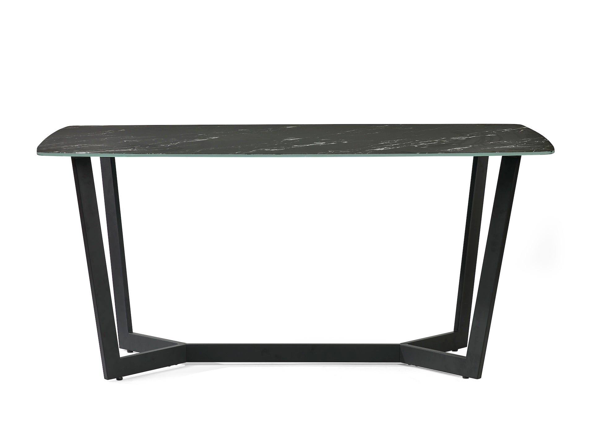 Olympus Dining Table - Black Marble – Julian Bowen, view 3
