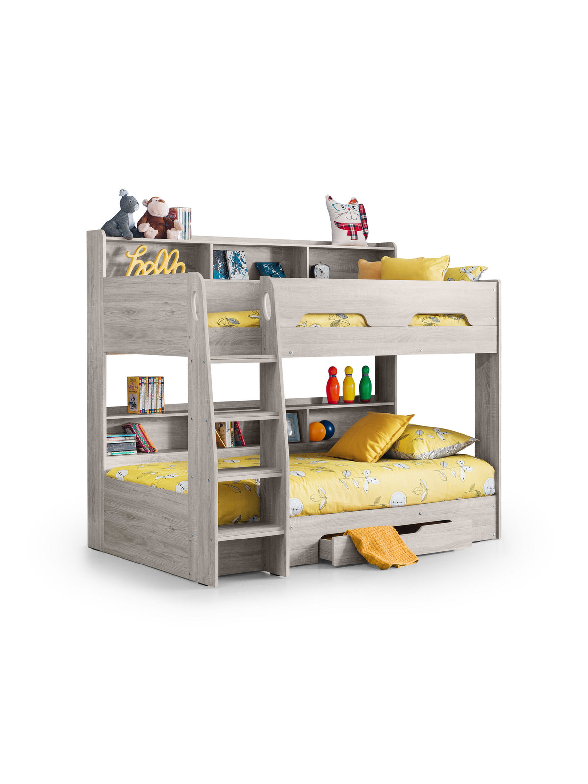Orion Bunk Bed - Grey Oak