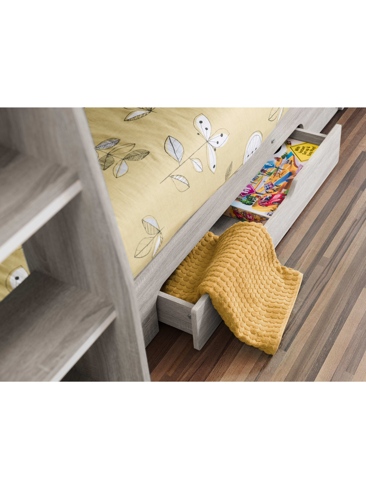 Orion Bunk Bed - Grey Oak