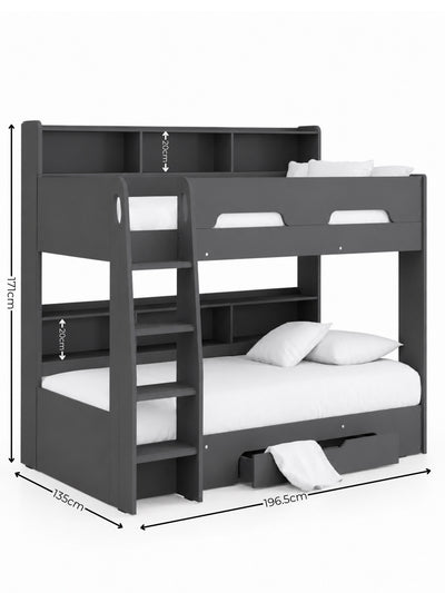 Orion Bunk Bed – Anthracite