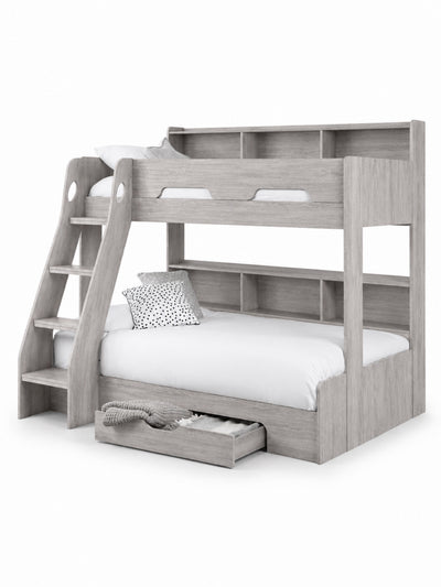 Orion Triple Sleeper Bunk Bed – Grey Oak Effect