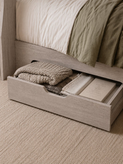 Orion Triple Sleeper Bunk Bed – Grey Oak Effect