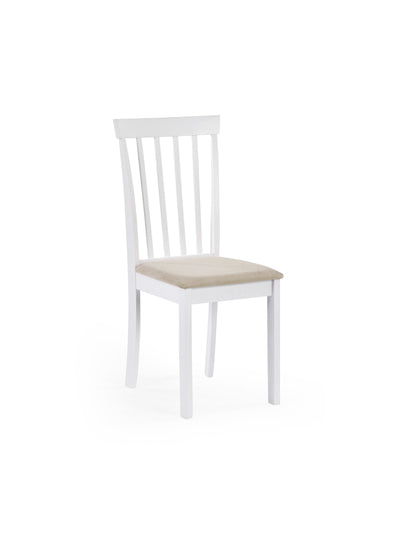 Orwell White Round Table with 4 Chairs Dining Set