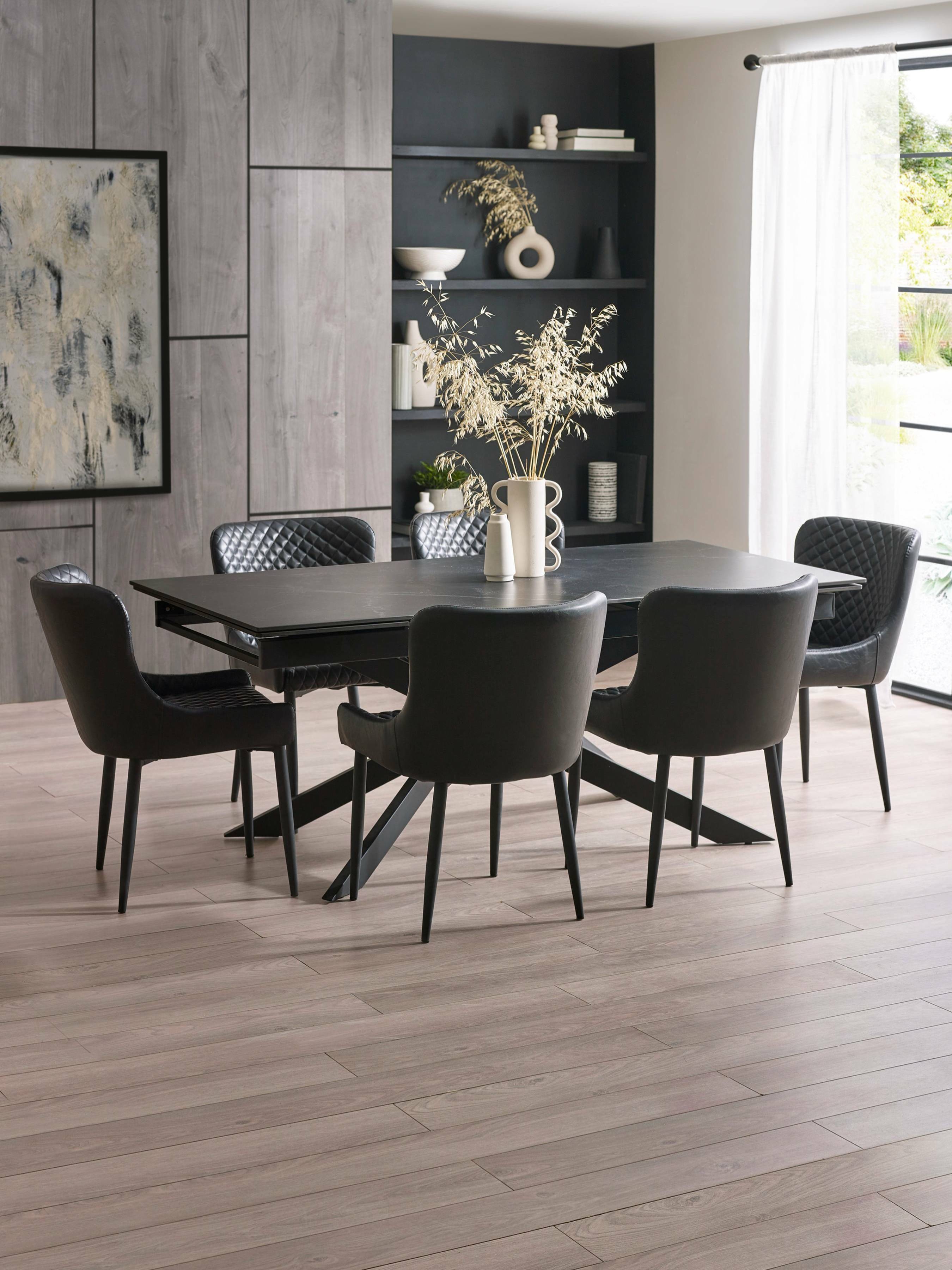 Osaka Dining Set – Dark Slate