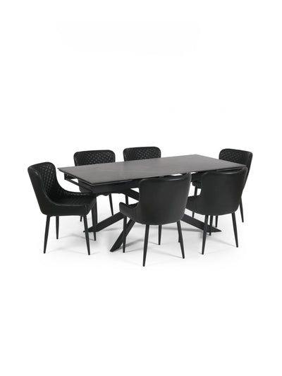 Osaka Dining Set – Dark Slate