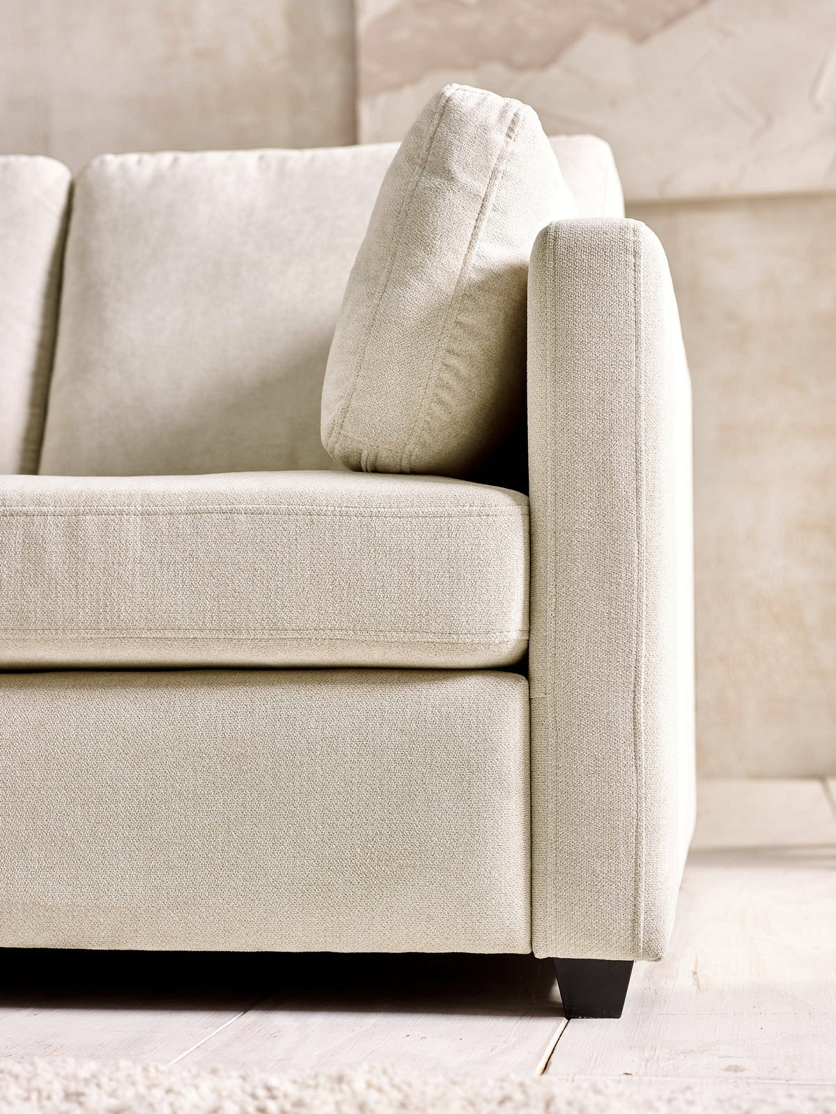 Ottilie Natural Chenille 2 Seater Sofa
