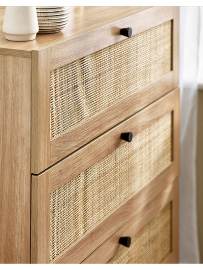 Padstow 3 Drawer Chest - Oak