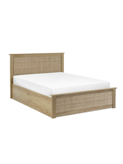 Padstow Ottoman Storage Bed - Oak
