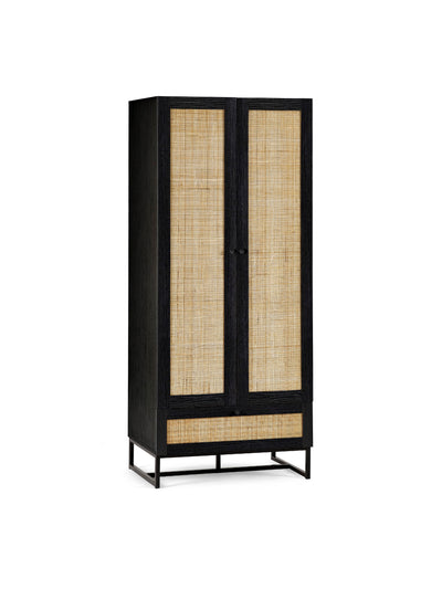 Padstow Wardrobe - Black